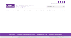 Desktop Screenshot of obexau.com